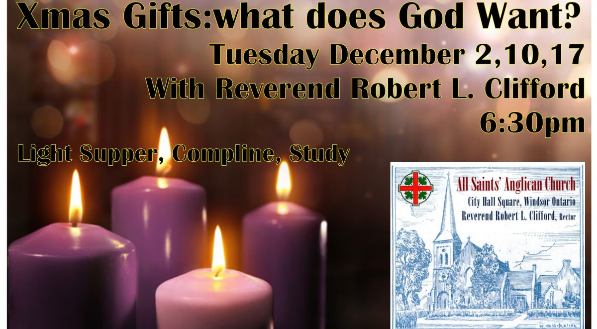 Poster of Advent Study