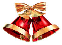 red bells with a bow